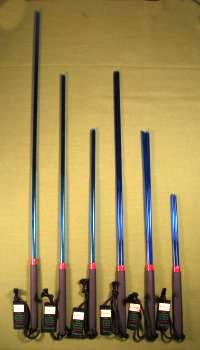 Blue LIGHTENING - Six Piece Set - BLUE Acrylic  $74.95