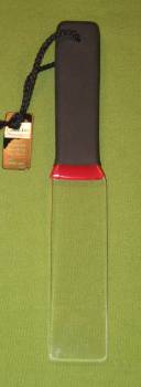TIMOTHY Clear Acrylic OTK Paddle  12" x 2" OUCH  $13.99