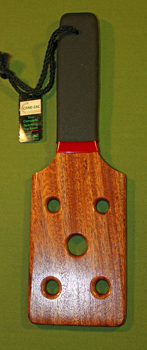 MAHOGANY  5 Hole Paddle - Great for Hard OTK $19.99