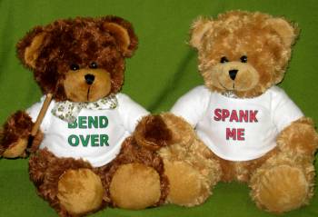 Mr Bend Over & Miss Spank Me ~ Bears only  $21.95