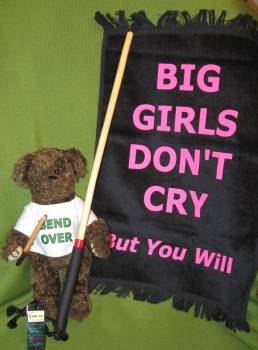 Mr. Spankiac - Crying Towel - Rattan 18" Ever Ready Cane  only  $28.95