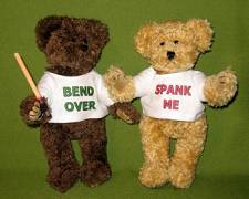 Mr & Mrs Will Spankiac  ~  Two 10"  Bears only  $26.95