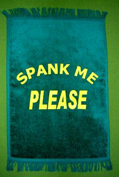 SPANK ME PLEASE - Crying Towel   $9.95