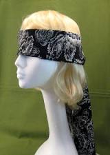Blindfold Floral  Extra Long 60"   Really Nice  $6.95