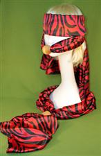 5 Piece - Red & Black Blindfold Set  Extra Long  $19.95  