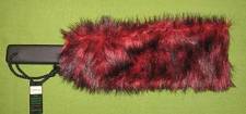 FURRY - Red / Black Paddle Sleeve - Great for Sensual Warm-Up and Cool-Down $9.95