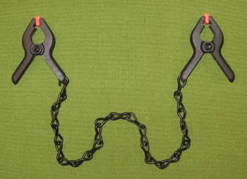 Black Plastic Clamps  $10.95