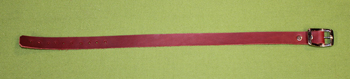 Leather Collar - Burgundy Latigo Leather - Great Basic Collar  $14.95