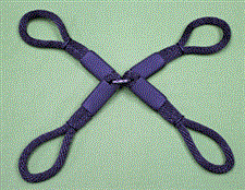 Hogtie -  Spanking Black Rope Set  $23.95 Real Nice