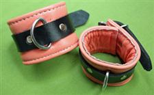 Leather Wrist Cuffs - 8 1/2" x 2 1/2" Great Spanking Cuffs $24.99