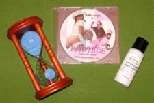 RAWHIDE DVD & 5 Minute Hourglass Timer - $79.95
