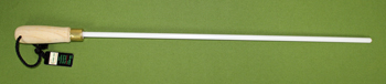 BATON White Delrin Cane 25"   Great Price at $15.95