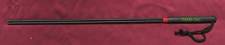 Black Delrin Cane DOUBLE TROUBLE 24"      $13.95