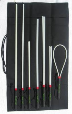 White Delrin Master's Collection - Eight Piece Set       $99.95