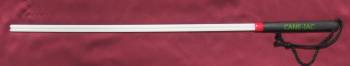 White Delrin Cane DOUBLE TROUBLE 24"      $13.95