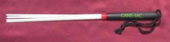White Delrin Cane OTK - 5 strand  16"       $14.95