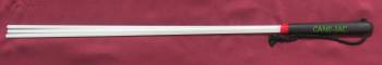 White Delrin Cane TRIPLE THREAT 24"       $15.95 