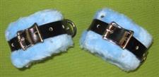Blue Wrist Cuffs - 2" Great Spanking Cuffs $22.95