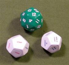 DISCIPLINE DICE / Green "WOW"  $15.95