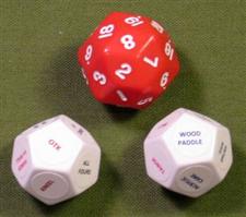 DISCIPLINE DICE / Red  "WOW"  $15.95