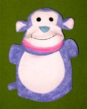 Mitt - Paddle Cover - Purple Monkey only $4.95