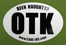 OTK Bumper Sticker  -  Been Naughty?      only $2.99