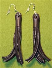 Flogger Earrings - Black $8.99 on sale only $7.99