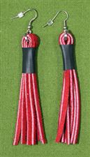 Flogger Earrings - Red $8.99 on sale only $7.99