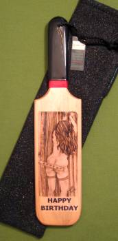 "HAPPY BIRTHDAY" - Patty's Paddle with Case  $23.95