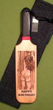 "HAPPY BIRTHDAY" - Patty's Paddle with Case  $23.95