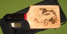 "SANTA SPANKS" - Patty's Paddle with Case  $23.95