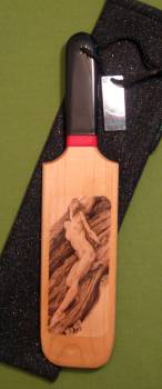 "WOOD NYMPH AWAKENS" - Patty's Paddle with Case  $23.95 
