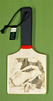 "SANTA SPANKS" - Patty's Paddle with Case  $23.95