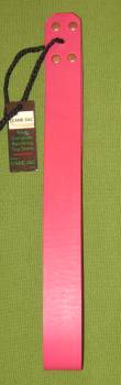 POWER of PINK - 1 1/4" x 12"  Leather Looped OTK Strap - $14.99