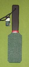 Rubber Paddle in GREEN -  3" x 12"   $11.99  ON SALE  ONLY $10.99