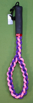 PINK & PURPLE BRAIDED ROPE LOOP 18"    $19.99