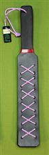 SARAH'S CORSET SR Purple - Leather Strap 2 1/2" X 17"   $32.99