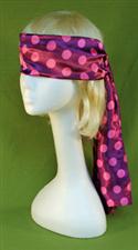 Purple and Pink Extra Long Blindfold   $7.99