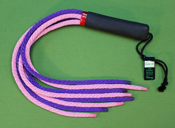 PINK & PURPLE ROPE FLOGGER 24"  only $23.99