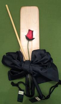 LOVING OTK Set in Maple with Wooden Rose  $29.95 - Great for a Romantic OTK