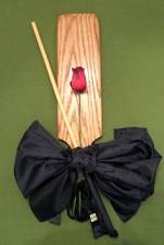 LOVING OTK Set in Oak with Wooden Rose  $29.95 - Great for a Romantic OTK