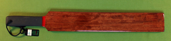 Exotic CURLY BUBINGA WOOD Paddle  24" x  3" x 1/2"  $34.99
