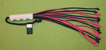 Leather Flogger  -  16 tails - 16" long  $22.99