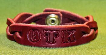 OTK Leather Bracelet  -  8 1/2+" x  3/4"  - $7.99