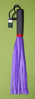 Erotic Body Flogger in Purple  18"   -  $19.99  Special Price