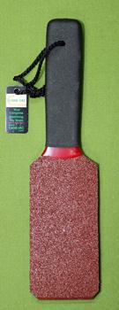 Rubber Paddle in RED -  3"x 12"   $11.99 ON SALE ONLY $10.99
