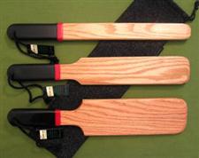 Solid Oak Wooden Paddle Set  with Case ~ $44.95
