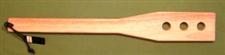 Hardwood Paddle  24"    $19.95  This is a large and heavy paddle, sure to keep the very bad boys in line.