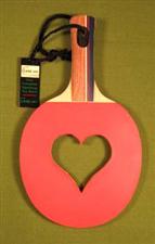HEART PING PONG Paddle - Cutout Heart   $17.95 on sale $15.95