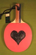 HEART PING PONG Paddle - Solid Heart   $17.95 on sale $15.95